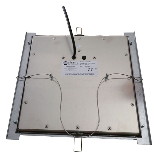 Deckenstrahler IP00 770W ws 1stuf 220-240V 618x618x42mm