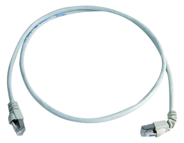 Patchkabel Cat6A 0,5m gr S/FTP RJ45 AWG27