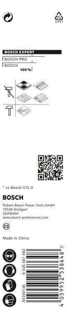 Bild Schlagbohrer EXPERT HEX-9 5x50x100mm Mul tiConstruction Bosch-1