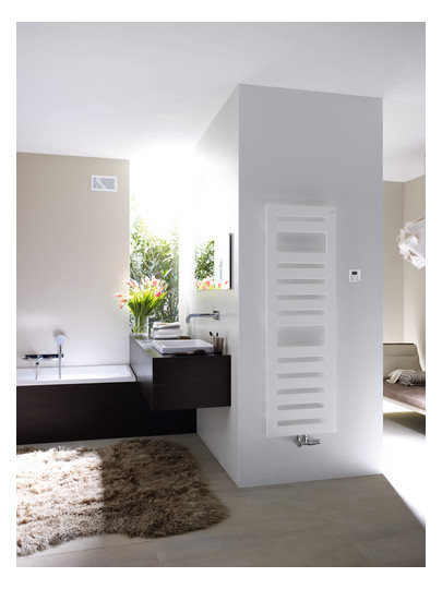 Zehnder Design-Heizkörper Metropolitan Spa METM-180-050/GD, 1750 x 500 mm, Concrete grey, Mixbetrieb