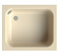 Duschwanne BetteDelta 90x75x28cm, jasmin