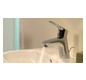 hansgrohe Waschtisch-Einhebelmischer Focus 70 mit Zugstangen-Ablaufgarnitur, chrom