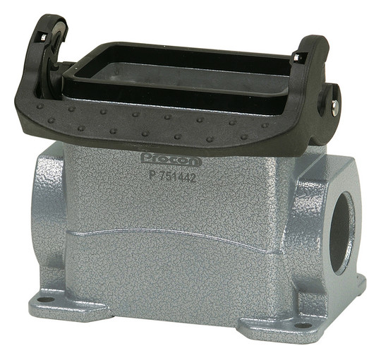 Sockelgehäuse Längsbügel Alu IP65 seitl 93x53x52mm
