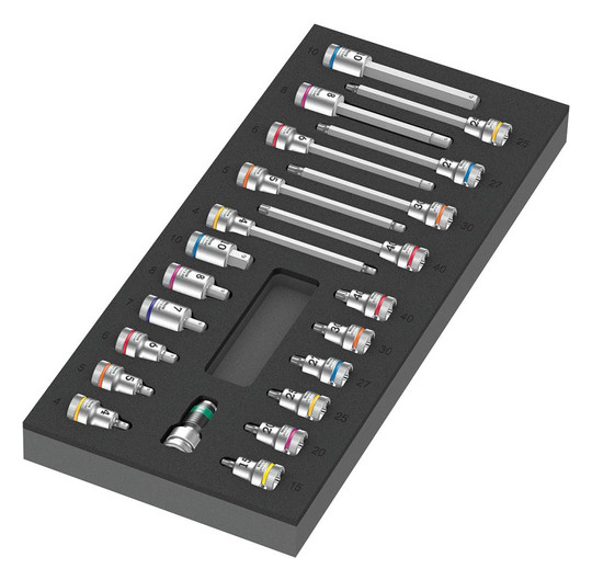 Wera-Werkzeugmodul 1/3 Nr.9723 - 22-teilig,...