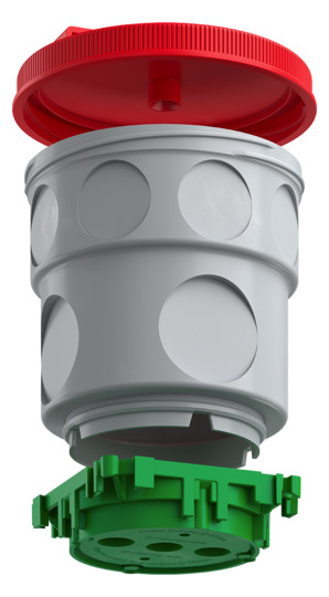 Verbindungsdose Beton Ø60x115mm Kst IP3X rnd