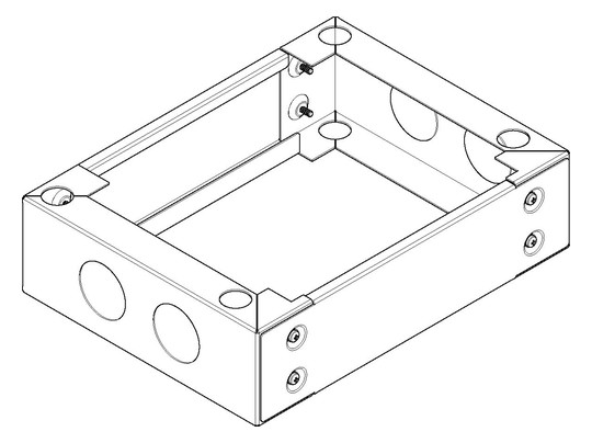 ABN Standsockel RAL7022            UF109 