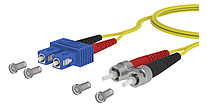 LWL-Patchkabel SC-D/ST SM OS2 10m ge