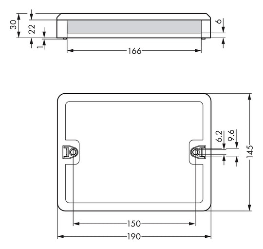 Verteilerblock PA Serie 899 3p 6Ausg 25A 250V Polyamid (PA) IP20 hfr