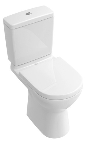 V&B Stand-Tiefspül-WC O.NOVO 36x67cm, Abgang waagerecht, für Kombination, weiß