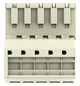 Verbindungsklemme 5p lgr Serie 831 41A 0,5-10qmm Thermopl 7,62mm Federzugans