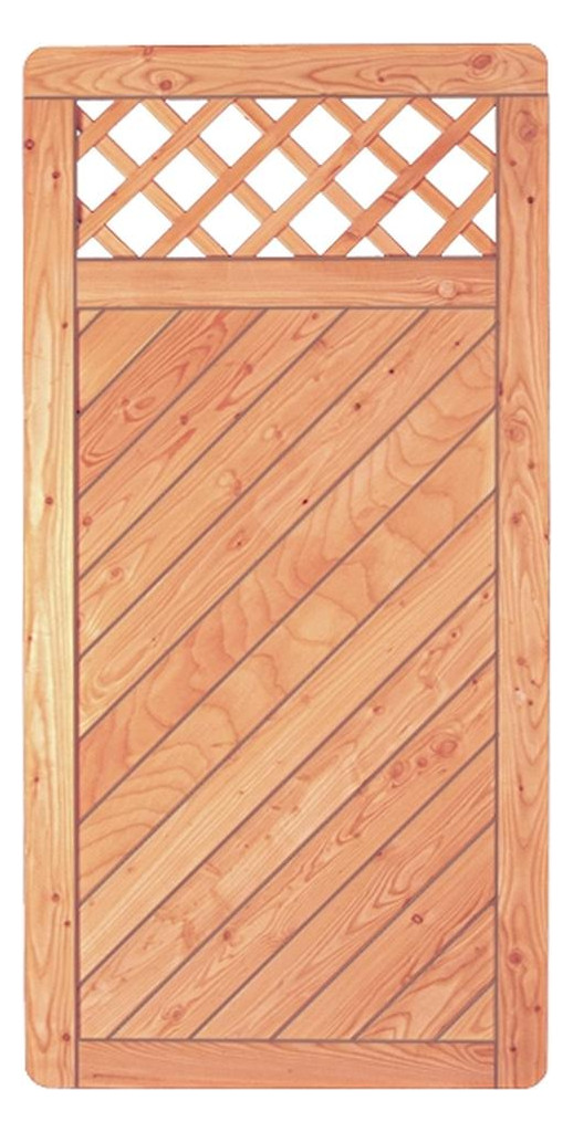 Bild SKAGEN-Serie-Ranki Lärche 90 x 180 cm Ra hmen 44/88 mm, Profilbretter 18/125 mm - n.a.-0