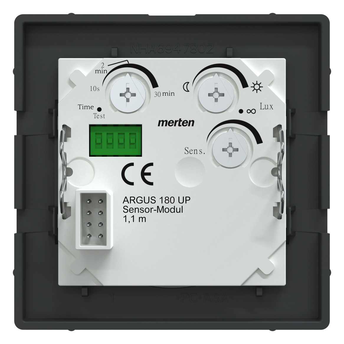 Bewegungsmeldersensor UP System Design UP 180° anth 1,1m IP20 Vernetzbar