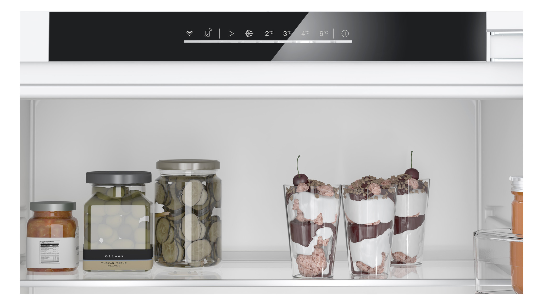 Kühlschrank UB E 134l ws 93kwh B598mm H820mm