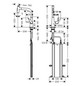 hansgrohe Spültisch-Einhebelmischer 220 Talis Select M51 mit Ausziehbrause, 2jet, sBox, Edelstahl-Optik