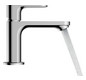 hansgrohe Waschtisch-Einhebelmischer Rebris S 80 mit Zugstangen-Ablaufgarnitur, chrom