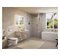 hansgrohe Wannenrandset sBox oval, für Wannen- oder Fliesenrandmontage, brushed bronze