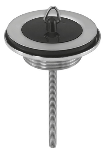 ASW Universalventil 1 1/4"xd= 60mm, Unterteil, Messing, Sieb poliert
