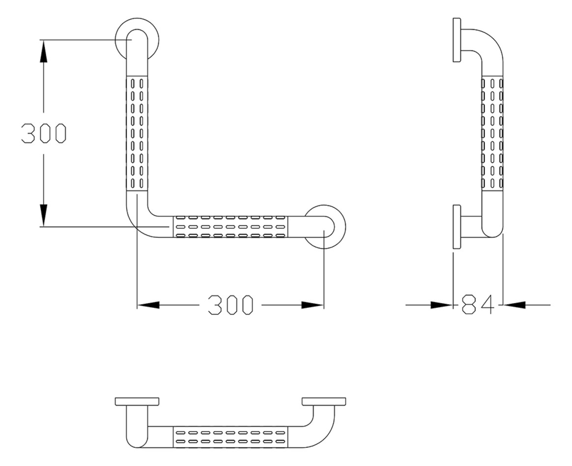 NB Nylon 400 Winkelgriff 0464020 a=300x300 90Grad Taupe
