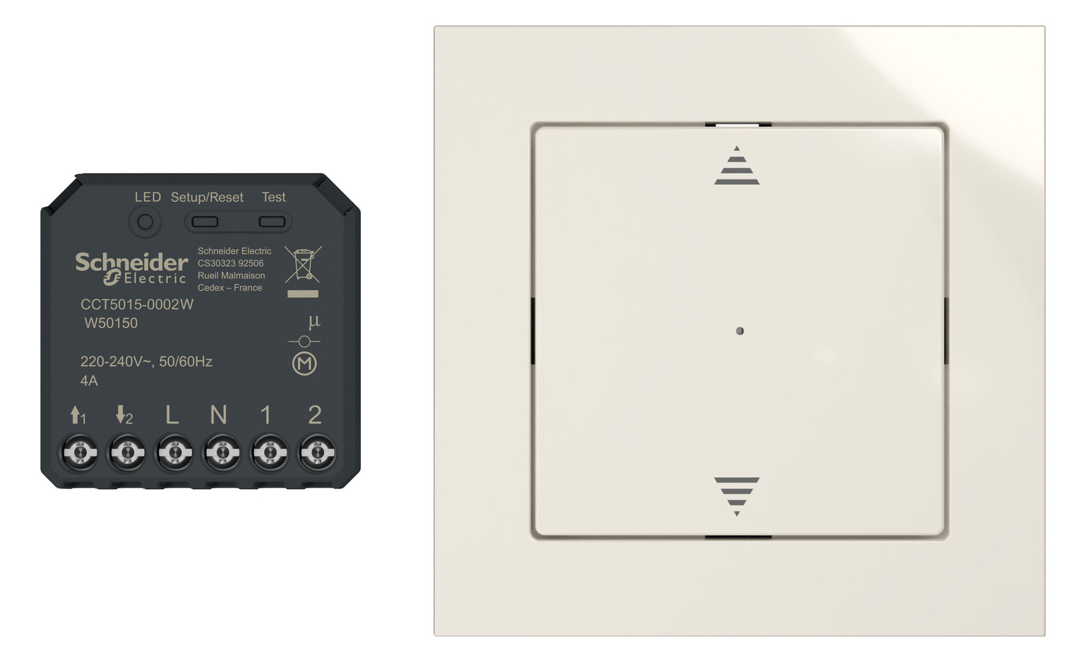 Jalousieaktor Zigbee UP 1f 2Eing 4A
