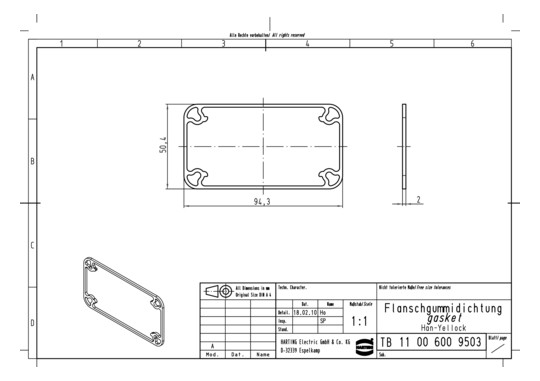 HART Flanschdichtung 30      11006009503 