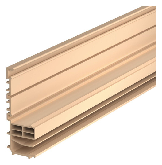OBO RD 40105 natur Sockelleistenkanal 