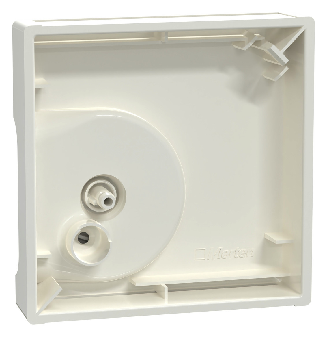 Zentralplatte Raumtemp System M polws glz div.Symbole