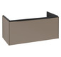 V&B Waschtisch-Unterschrank Subway 3.0 97,3x42,9x47,8cm, ohne LED/Griff Volcano black, taupe