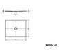 Kaldewei Duschwanne SCONA 941 80x90x2,3cm, Secure Plus, warm beige20