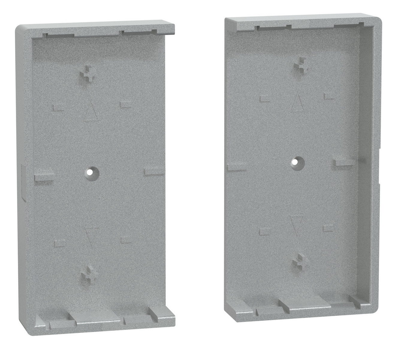 Wippe_2t Schalt/Dimm System M alu mt Kontrollfenster/Lichtauslass