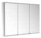 KEUCO Spiegelschrank Royal Modular 2.0 1300 x 900 x 160 mm, 2 Steckdosen, Wandvorbau, 3 Türen