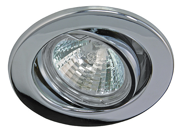 Einbaustrahler 50W Konv chr glz IP20 Edst Ø/EB68mm Einbaustrahler 50W Konv chr glz IP20 Edst Ø/EB68mm