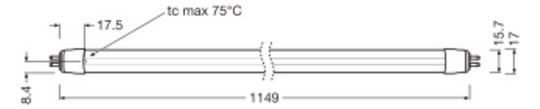 Osram LED TUBE T5 EXTERNAL P 1149 mm 26W 
