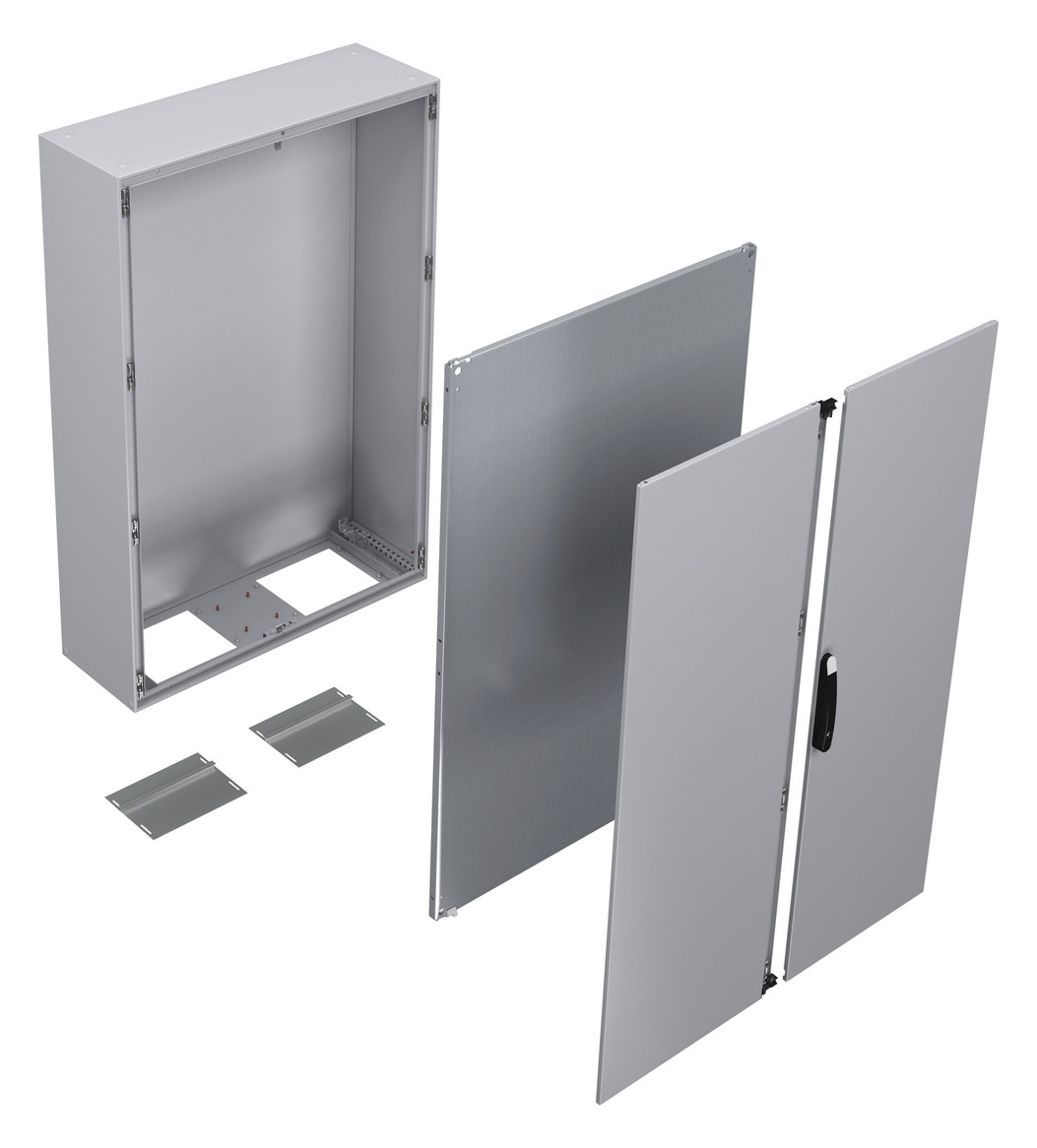 Standschrank ST IP55 B1000xH1800xT400mm m.MPL pulverbesch