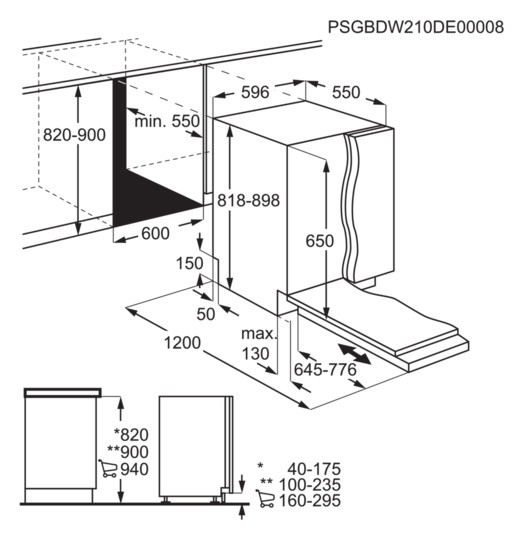 FSB5361CZ Geschirrspüler vollint. 60cm - UNI ELEKTRO Online-Shop 