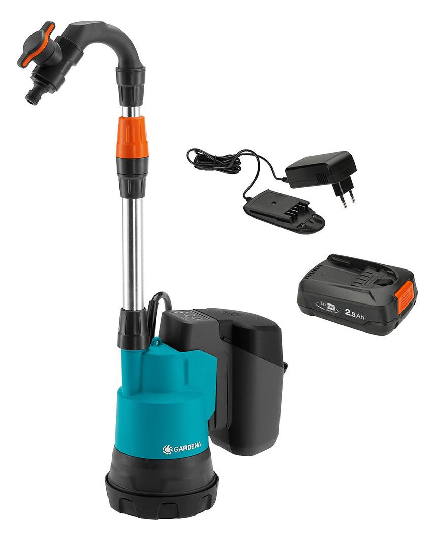 Bild Akku-Regenfasspumpe 2000/2 18V P4A soo - Gardena-1