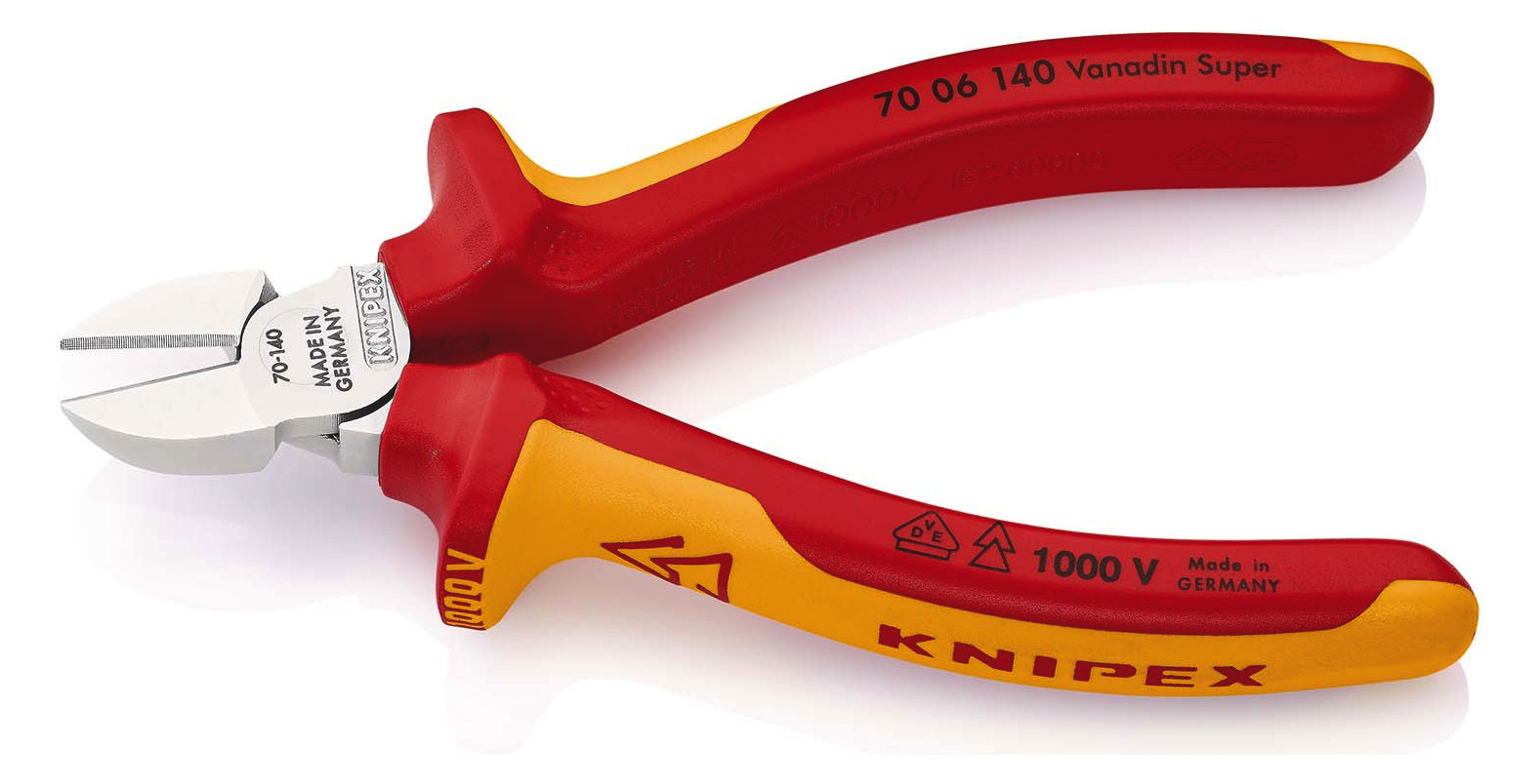 Seitenschneider 140mm 1000V Schutzisoliert 1000V
