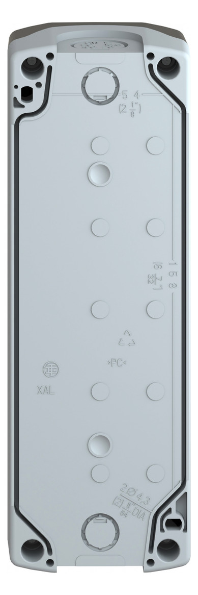 Aufbaugehäuse Kst 5f Ø22,5mm IP54 68x196x53mm