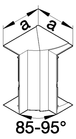 Inneneck GEB-K Kst HFT 210x68mm lgr unbeh hfr RAL7035 Inneneck GEB-K Kst HFT 210x68mm lgr unbeh hfr RAL7035