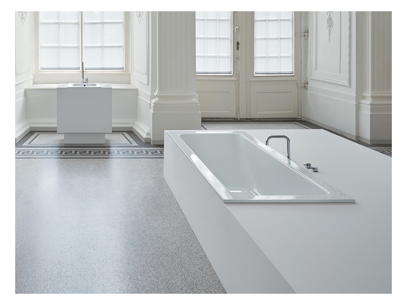 Badewanne BetteOne Relax 3324 Glasur, snow, 190x90x45cm