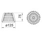Dallmer Kies-/Laubfangkorb S 10 Ø 125 mm, Polypropylen, UV-stabilisiert