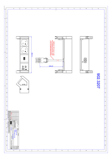 Bachmann DESK2 white 2xUTE      902.3207 