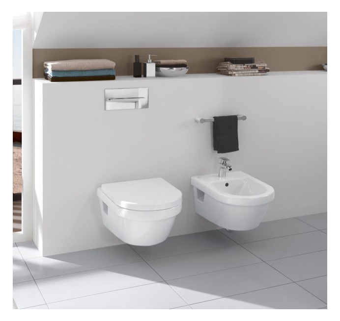 V&B Ablaufhaube OMNIA Architectura weiß, für Waschtisch