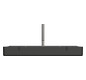 Zentralplatte TAE 3f System Design anth Schraubbef m.Beschr.Feld