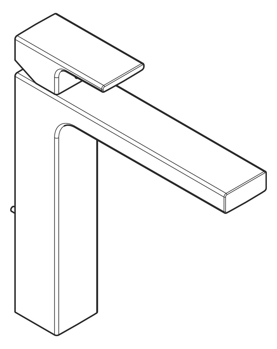 hansgrohe Waschtisch-Einhebelmischer 190 Vernis Shape mit Zugstangen-Ablaufgarnitur, mattschwarz