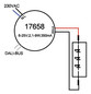 LED-Steuerung 1-9W 350mA 25V IP20 DALI Dimmung DALI Kstgeh dyn