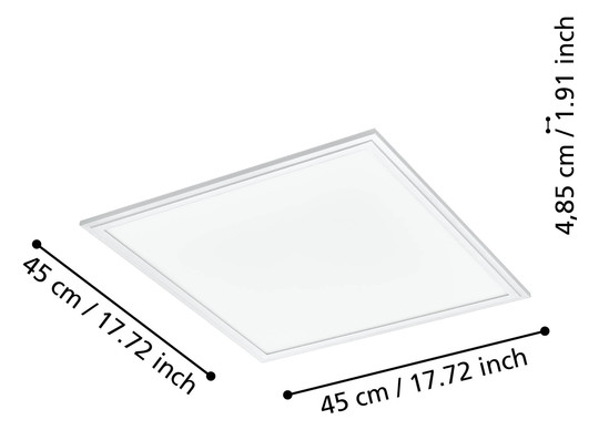 EGLO Wand und Deckenleuchte       900045 