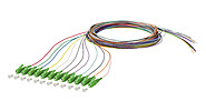 LWL-Pigtail LC SM OS2 APC 2m mehrf APC-Ausführung Aderpigtail