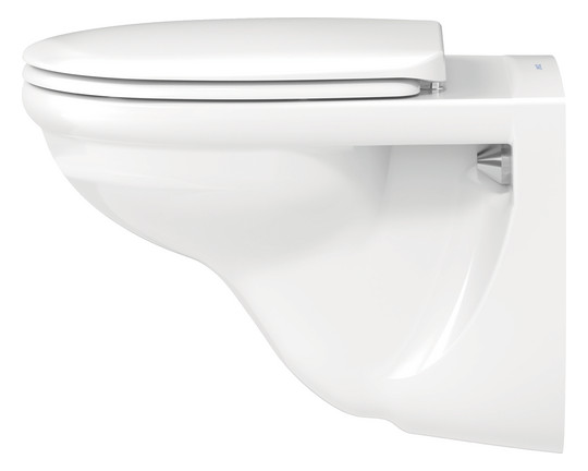 Duravit WC-Sitz Duraplus ohne Absenkautomatik, Scharniere Kunststoff, weiß