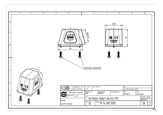 HART Han 1Mod-gs-M25         19140010501 