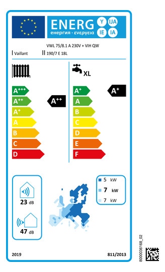 Vaillant VAILLANT      VWL 75/8.1 A 230V 